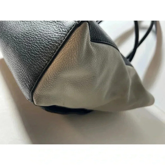 Kate spade Black and White Leather Tote Bag - Picture 5 of 6